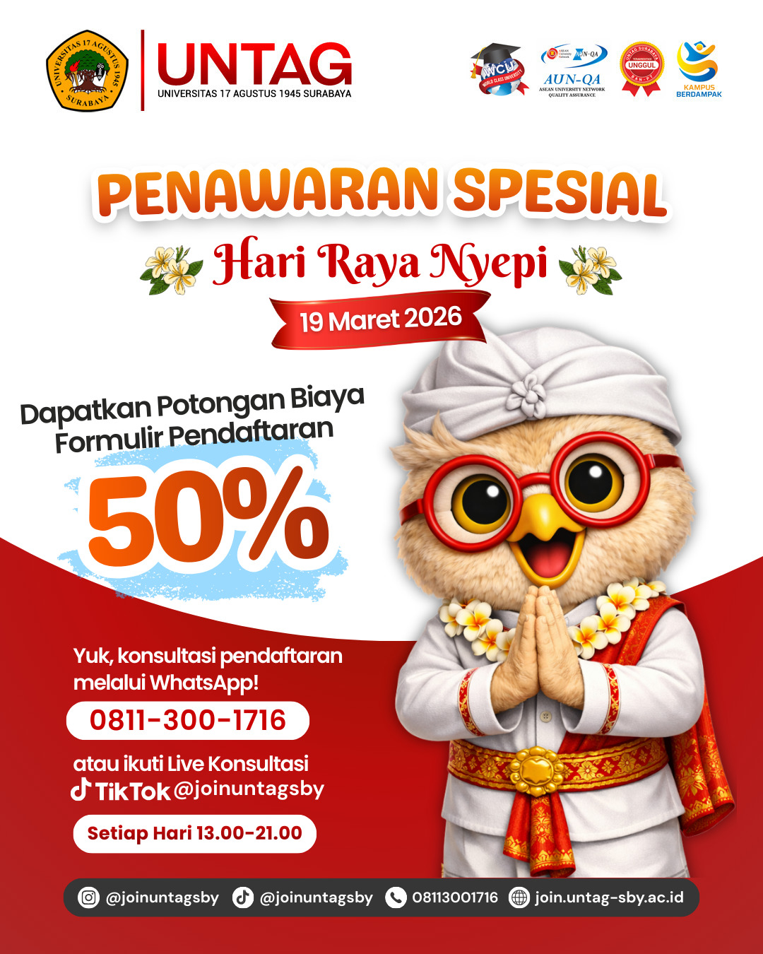 Penawaran Spesial Hari Raya Nyepi!
